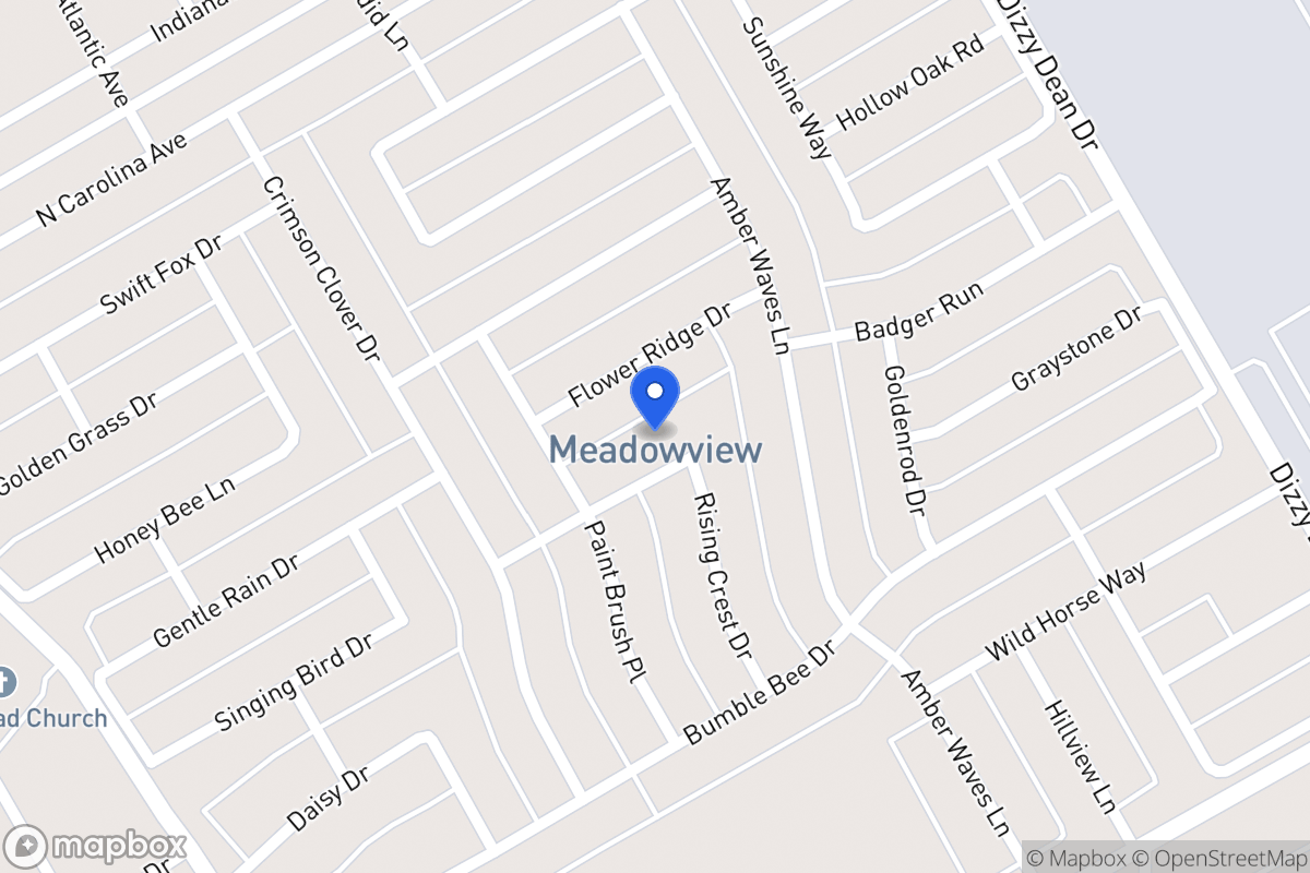 Map of 1237 Tall Grass Dr