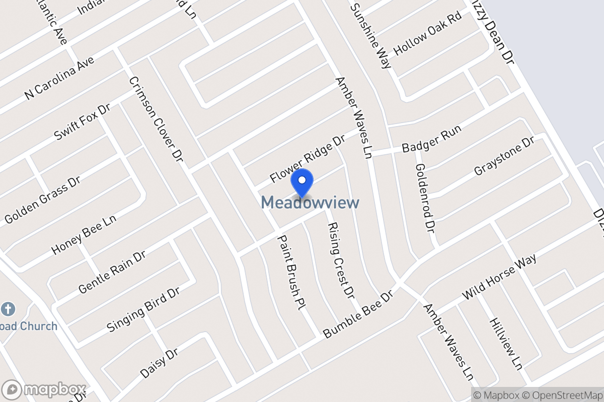 Map of 1241 Tall Grass Dr