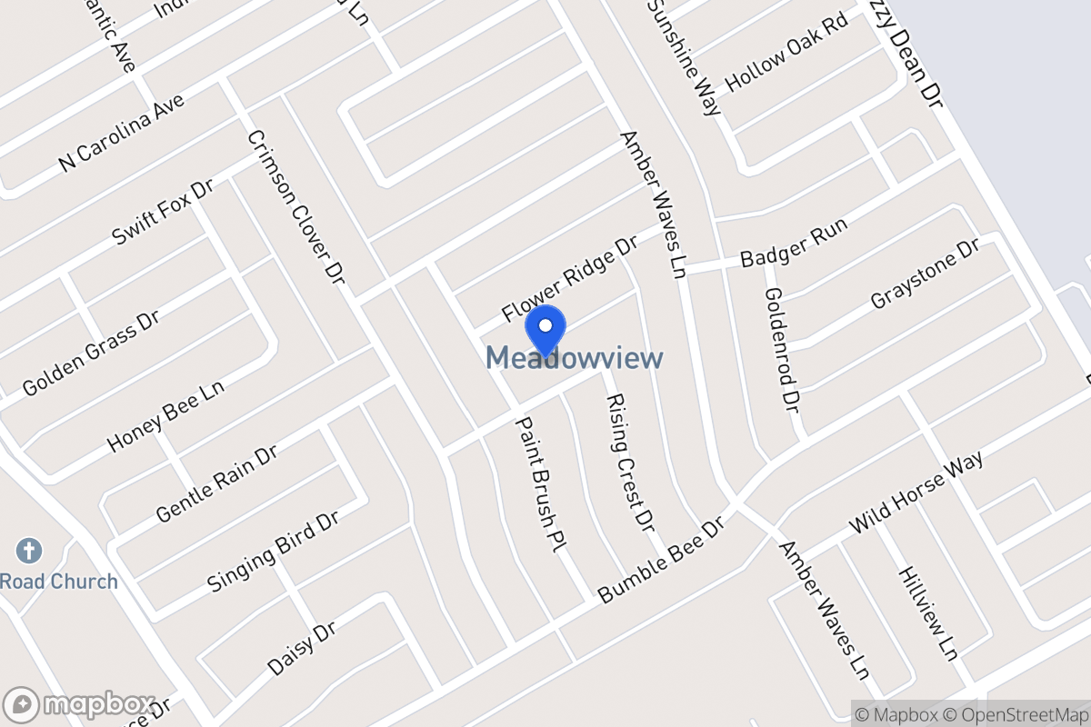Map of 1245 Tall Grass Dr