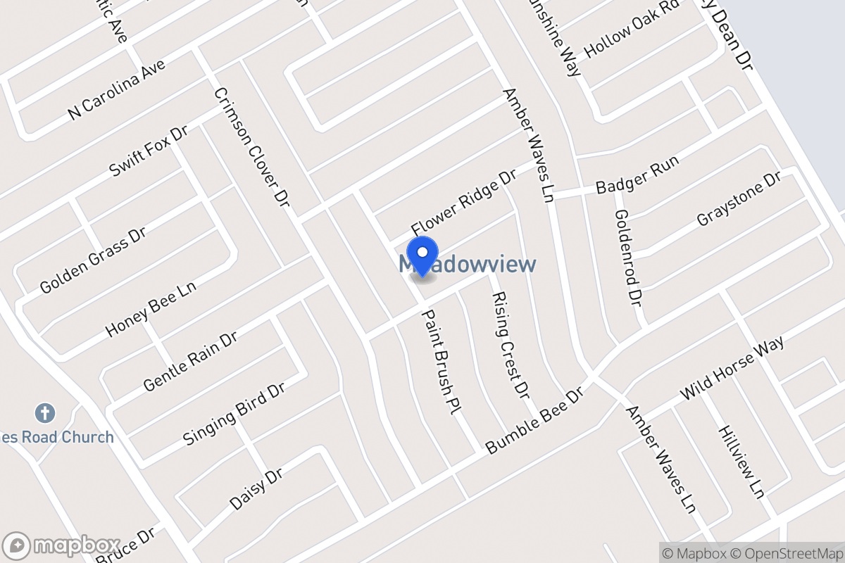 Map of 1253 Tall Grass Dr