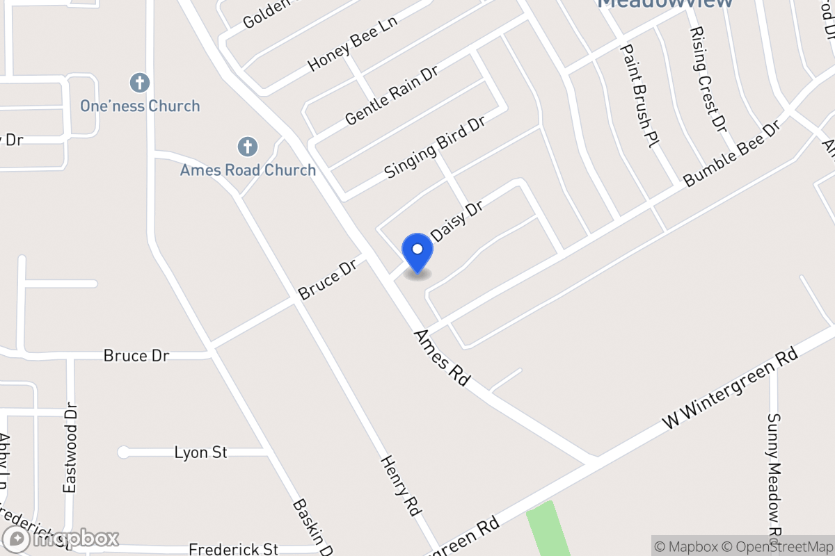 Map of 1444 Daisy Dr