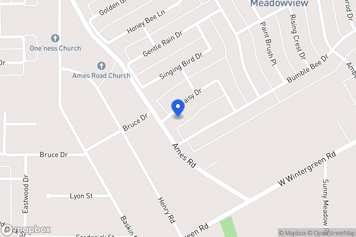 Map of 1440 Daisy Dr