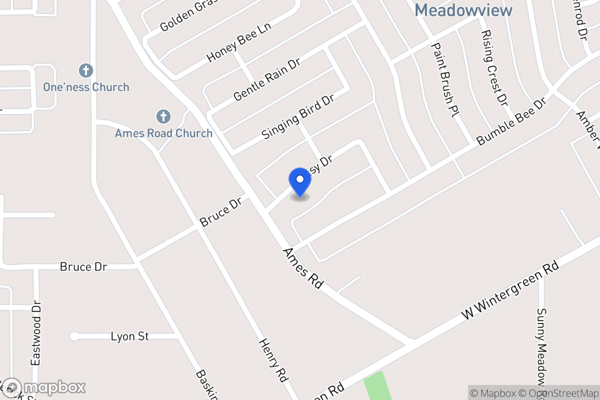 Map of 1436 Daisy Dr