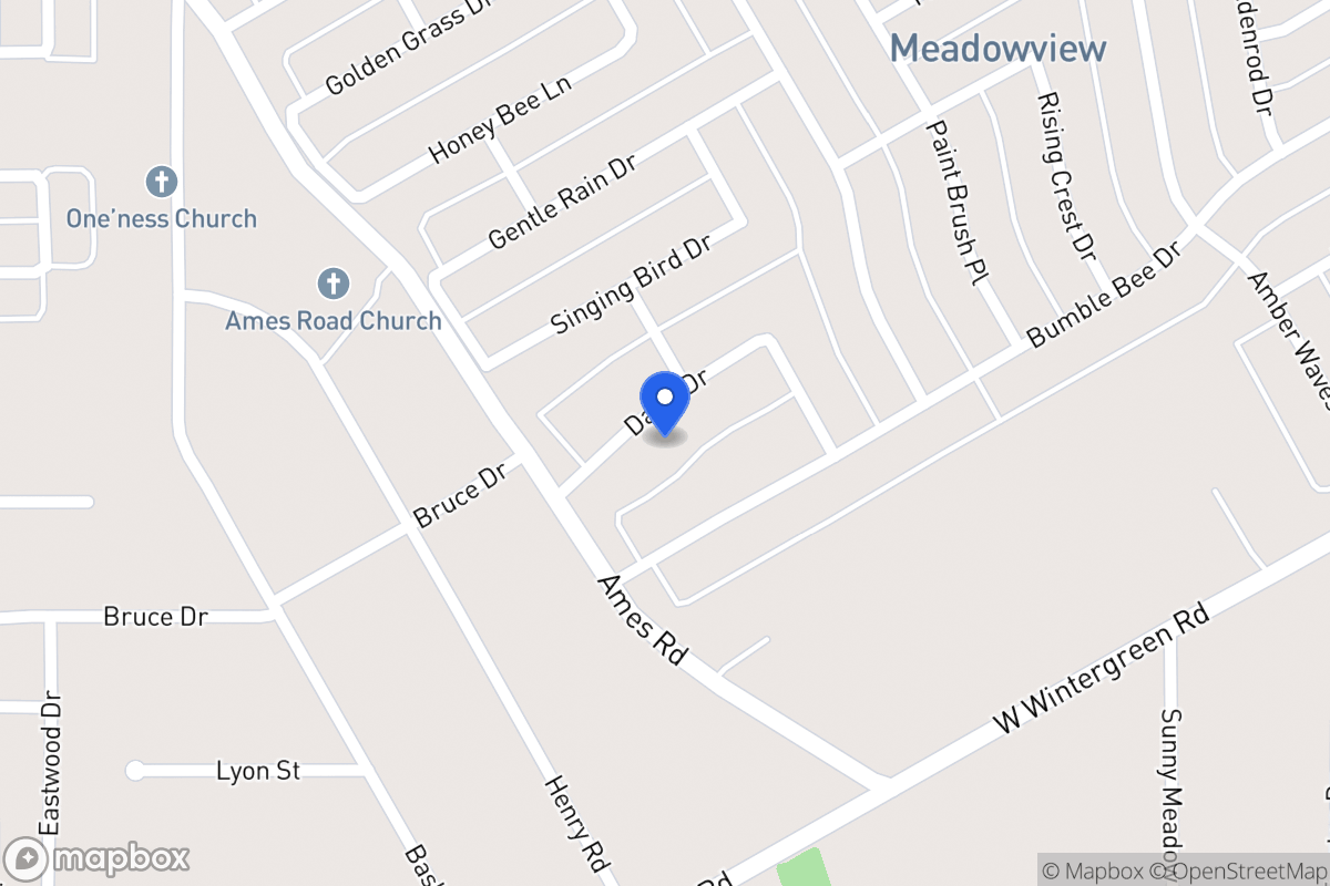 Map of 1428 Daisy Dr