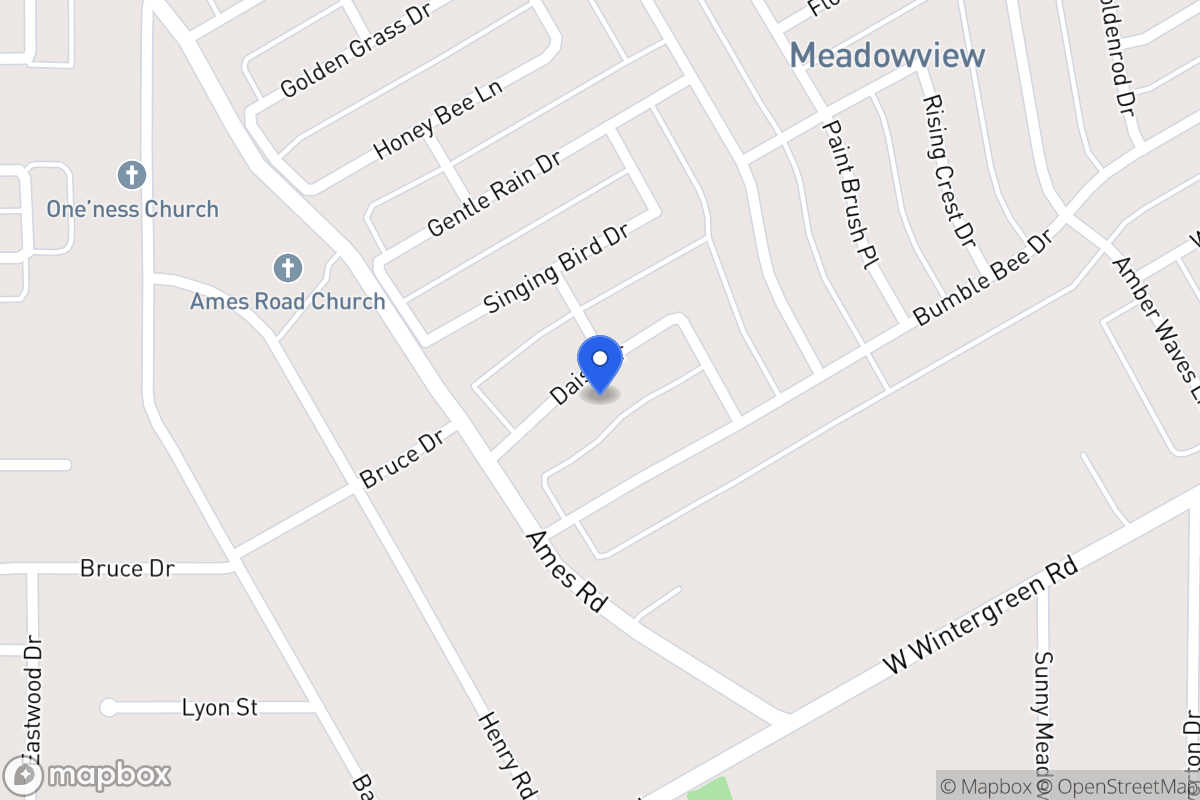 Map of 1424 Daisy Dr