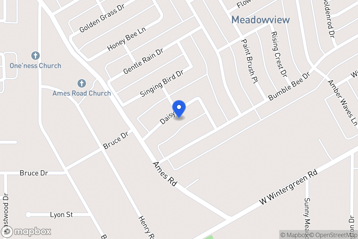 Map of 1420 Daisy Dr