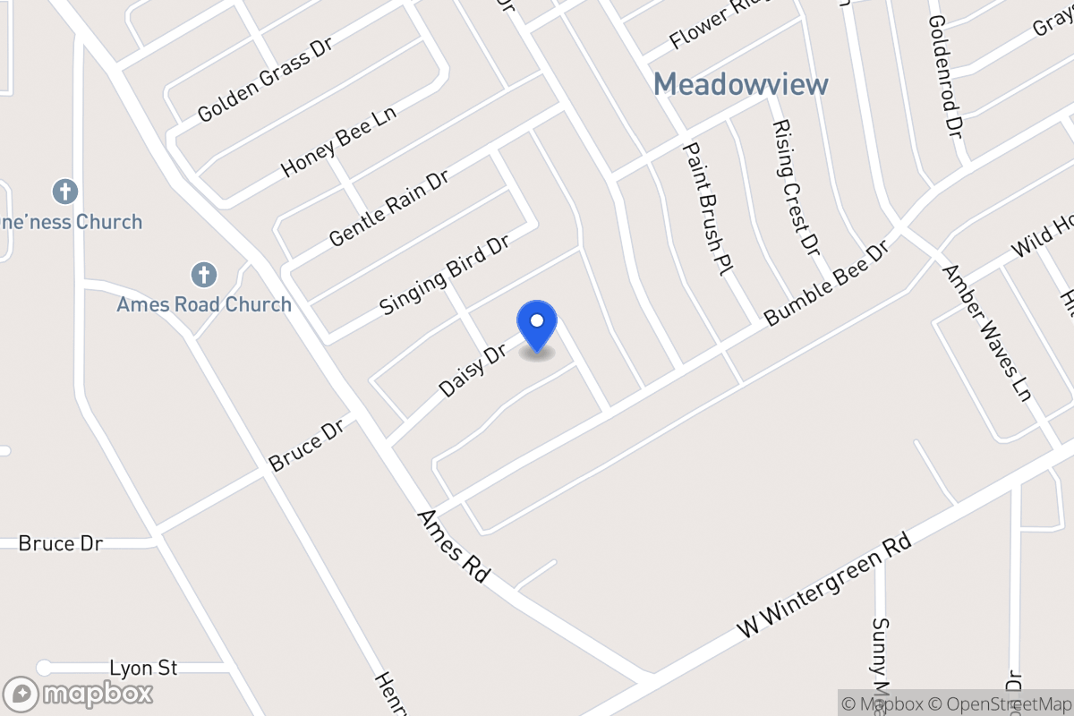 Map of 1408 Daisy Dr