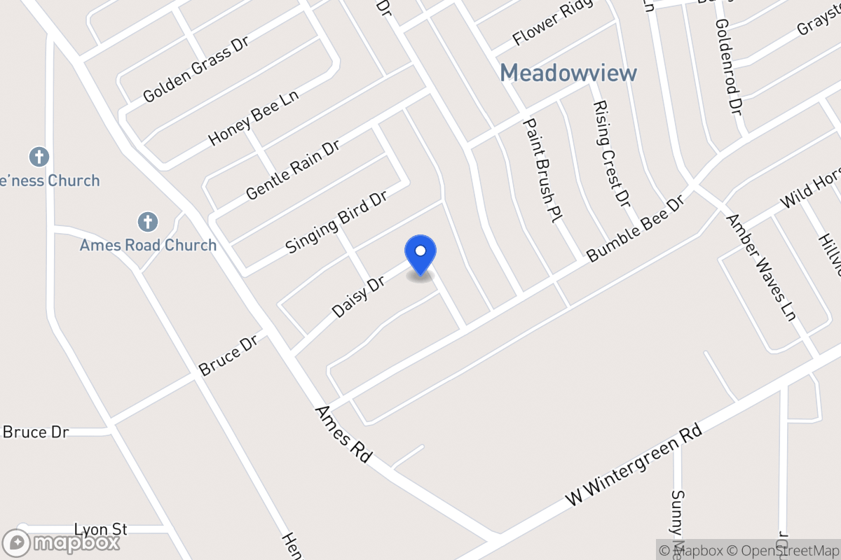 Map of 1404 Daisy Dr