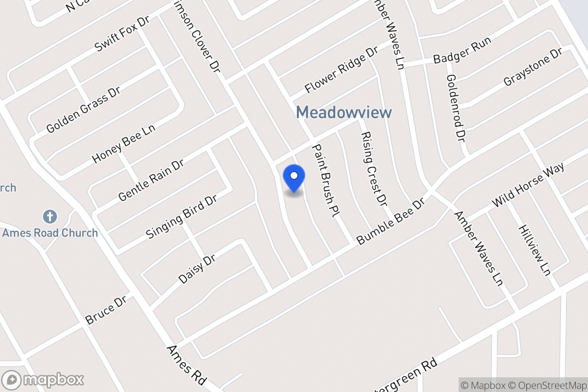 Map of 2932 Crimson Clover Dr