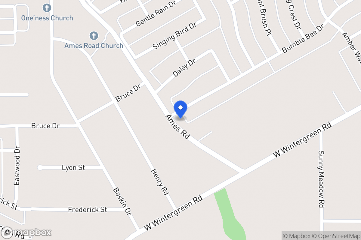 Map of 1440 Bumble Bee Dr