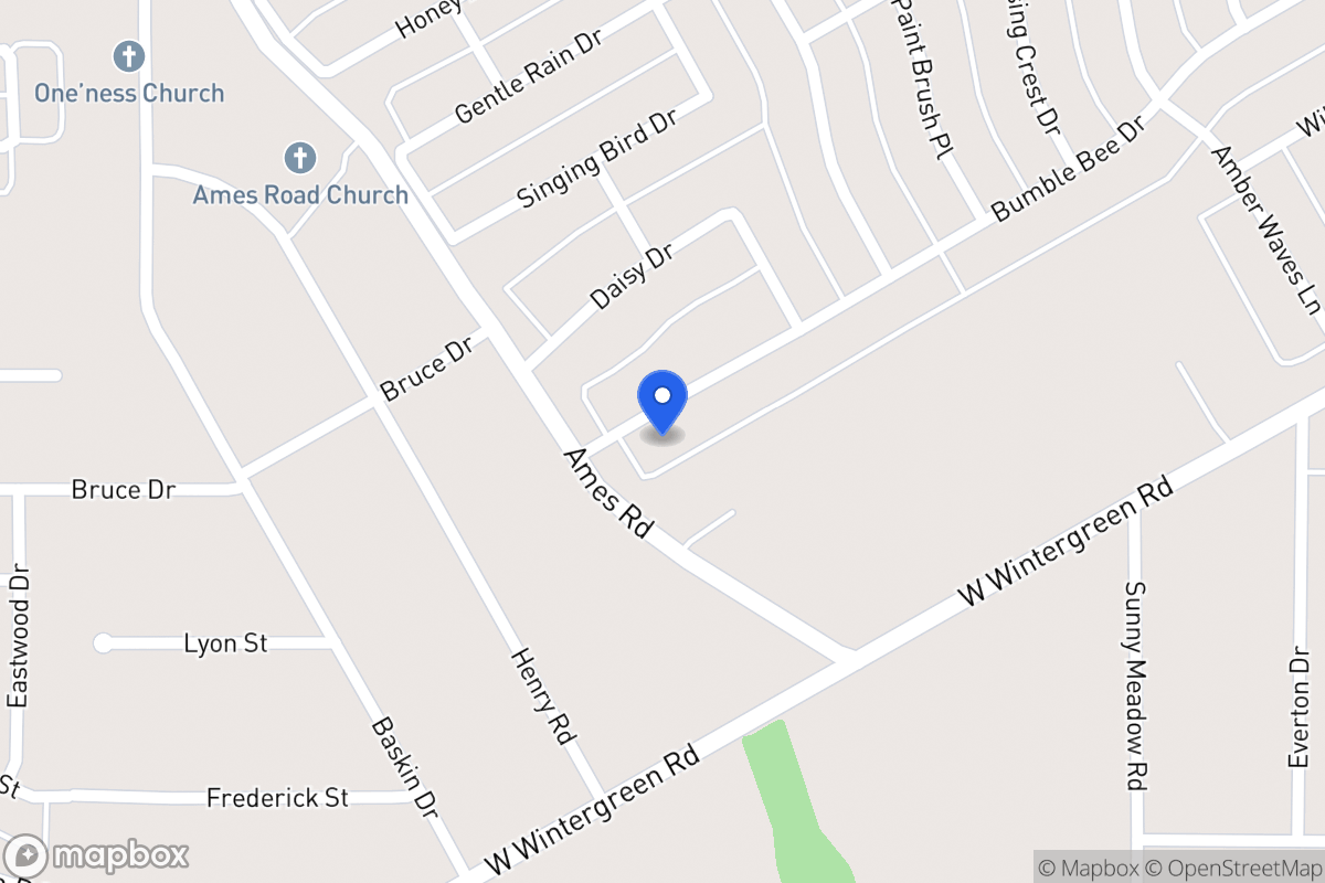 Map of 1432 Bumble Bee Dr