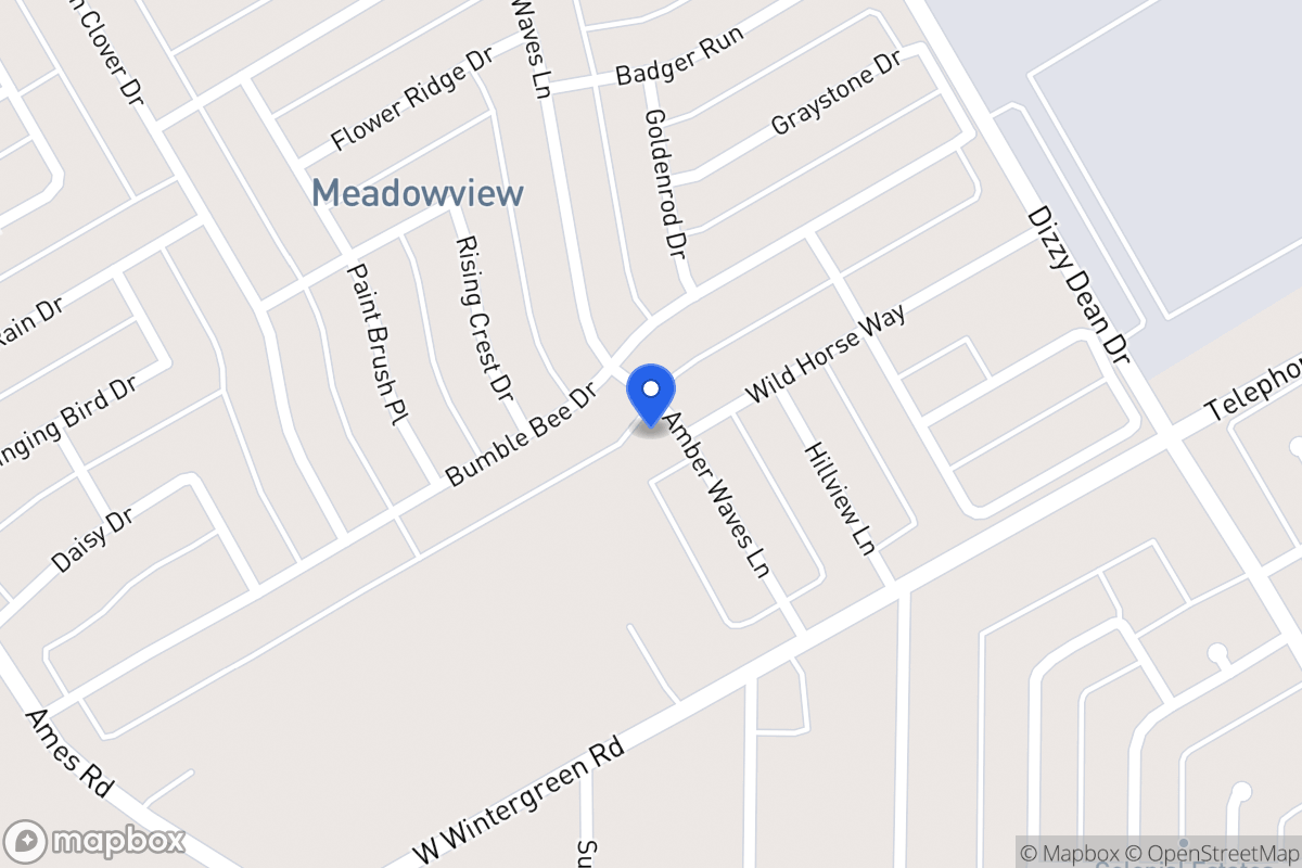 Map of 2843 Amber Waves Ln