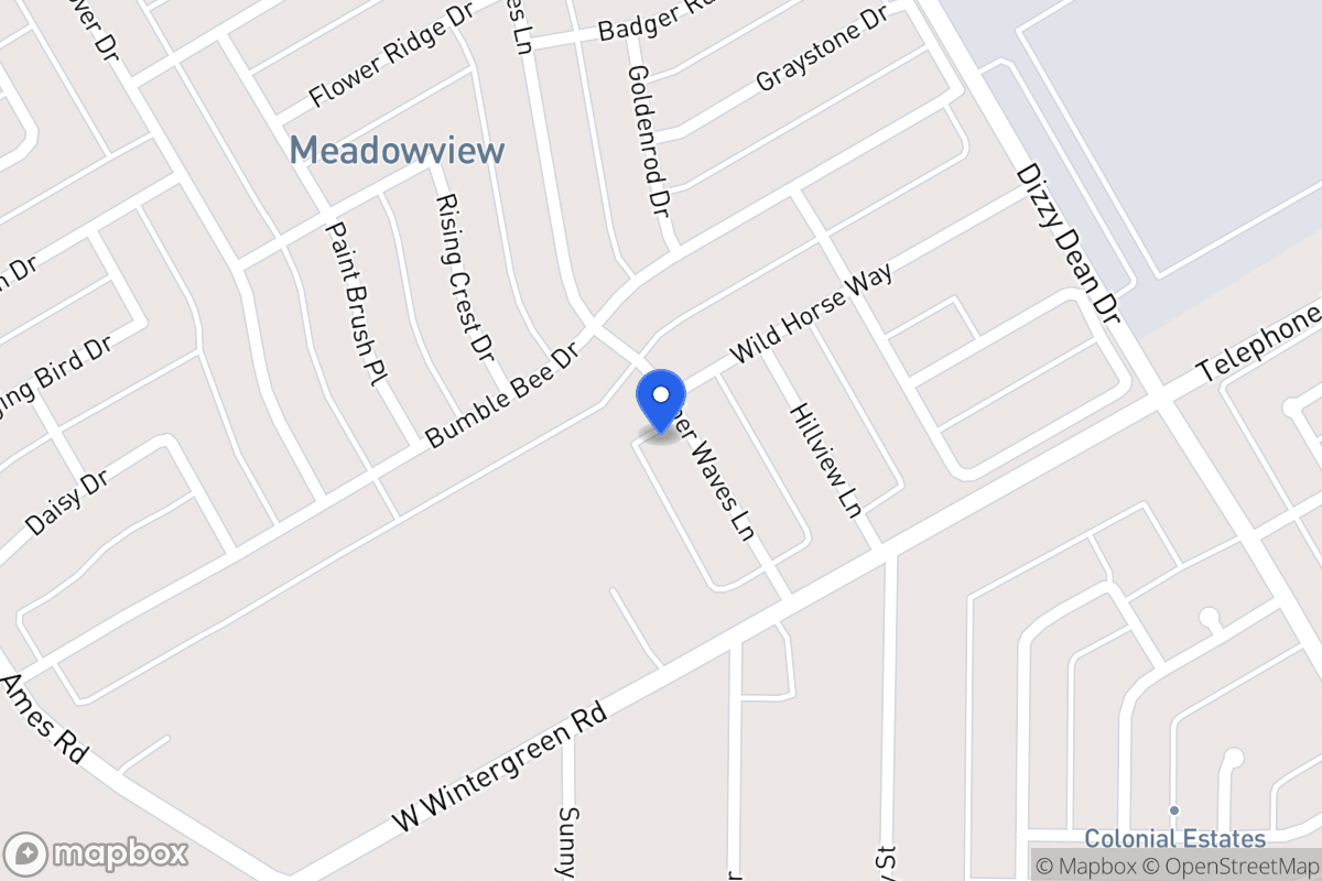 Map of 2835 Amber Waves Ln