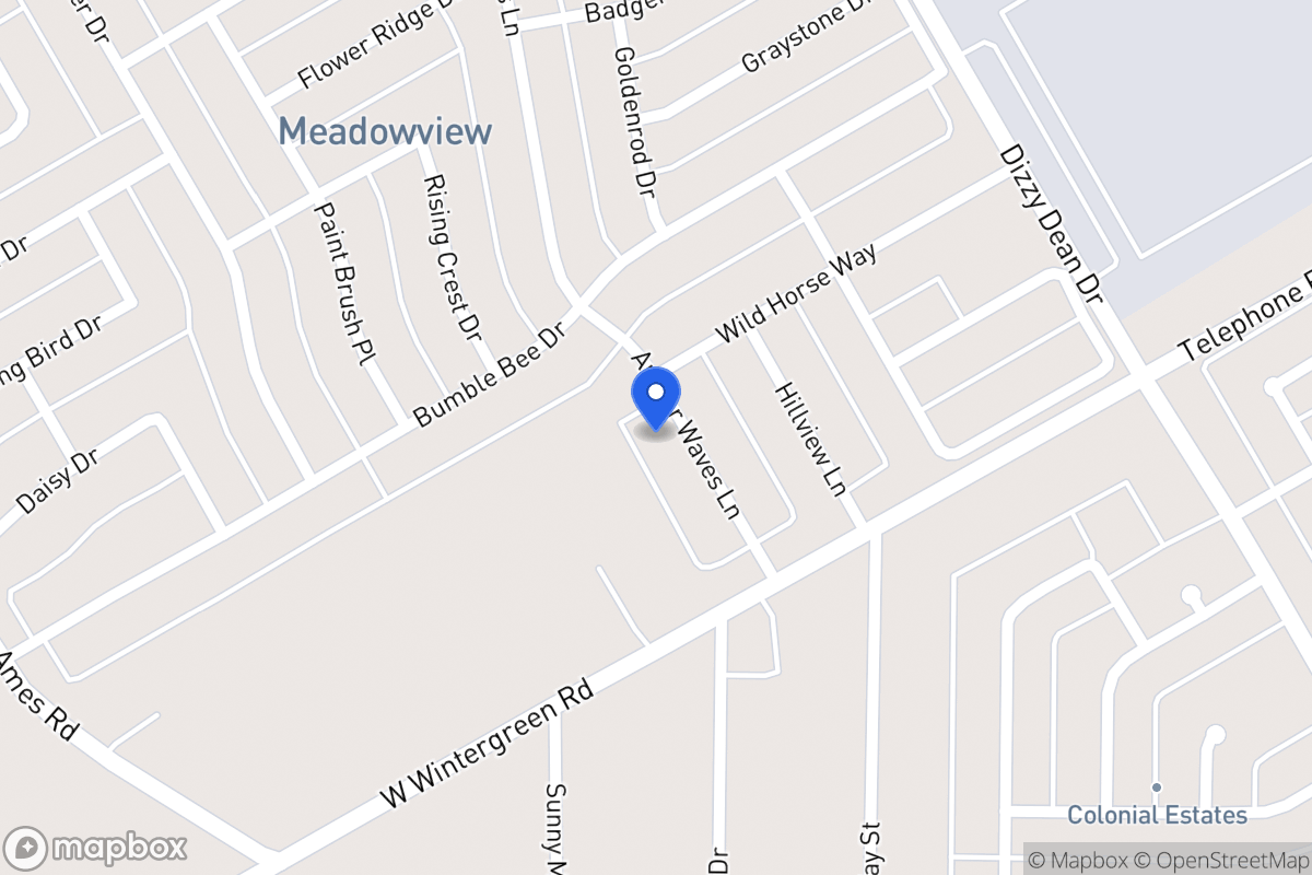 Map of 2831 Amber Waves Ln