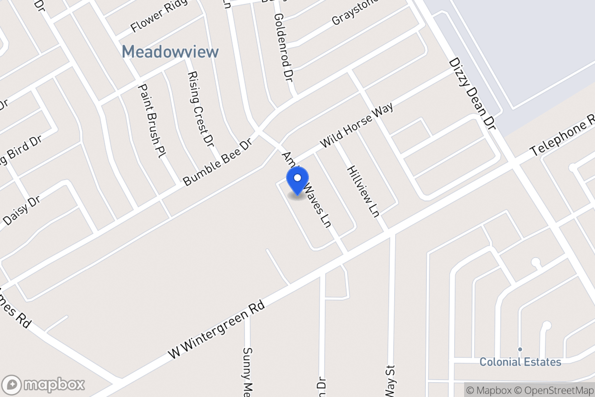 Map of 2827 Amber Waves Ln