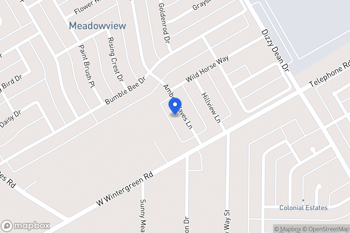 Map of 2823 Amber Waves Ln