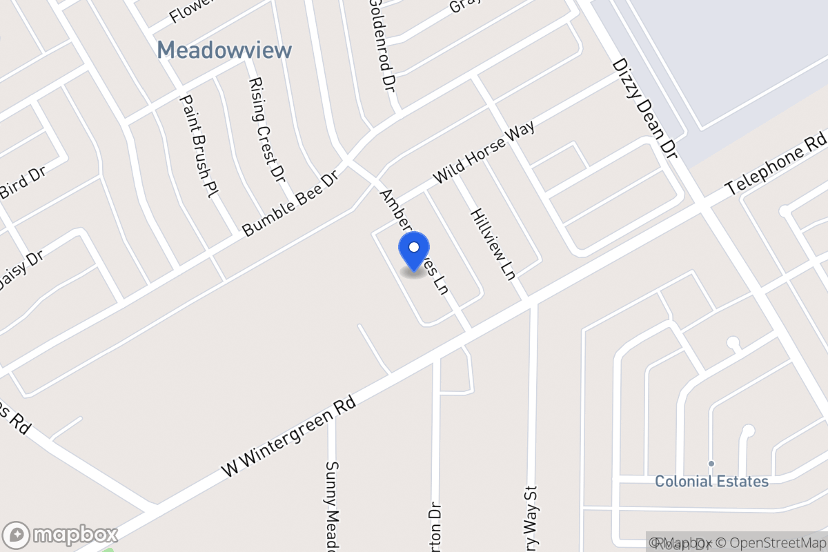 Map of 2819 Amber Waves Ln