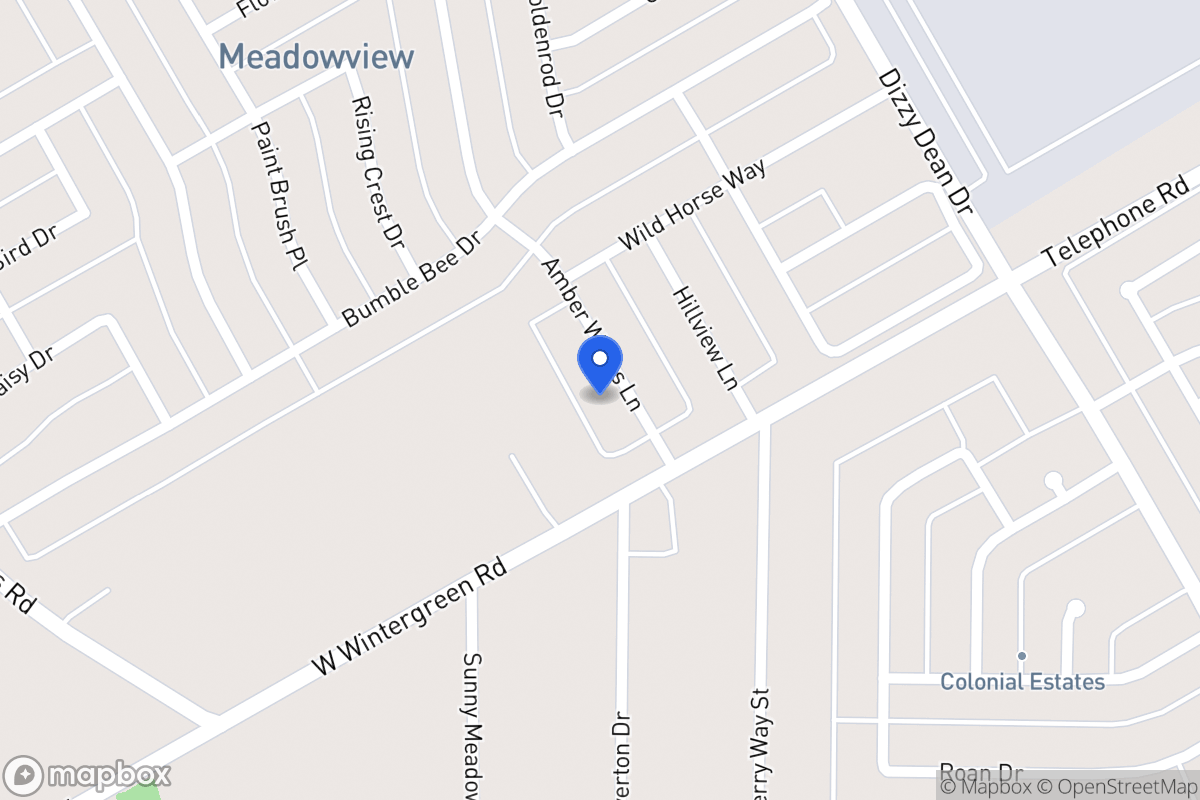 Map of 2815 Amber Waves Ln