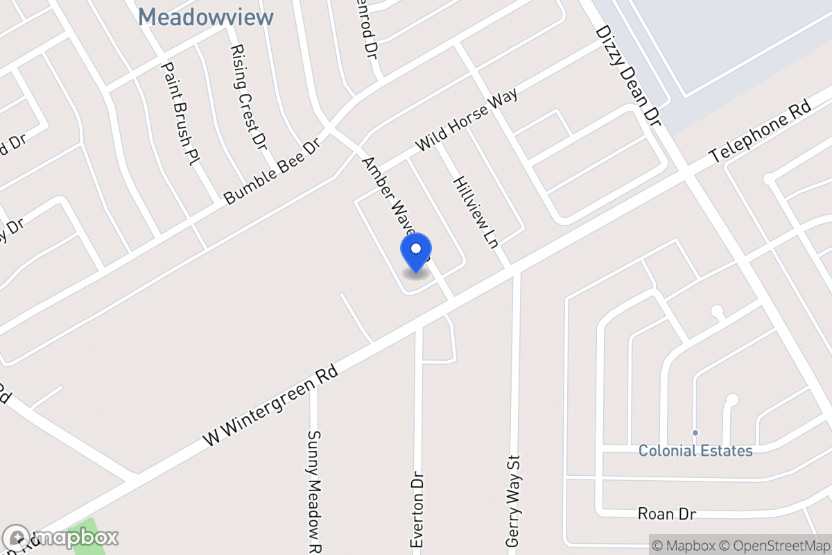 Map of 2807 Amber Waves Ln