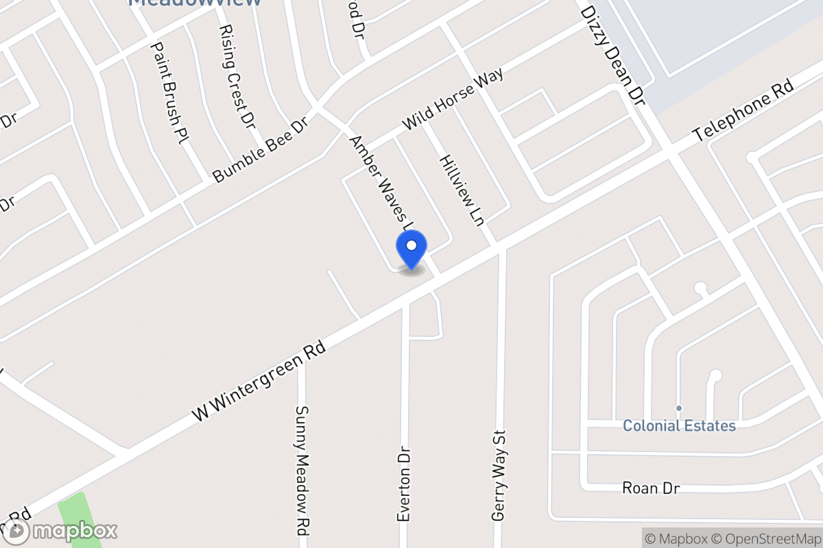 Map of 2803 Amber Waves Ln