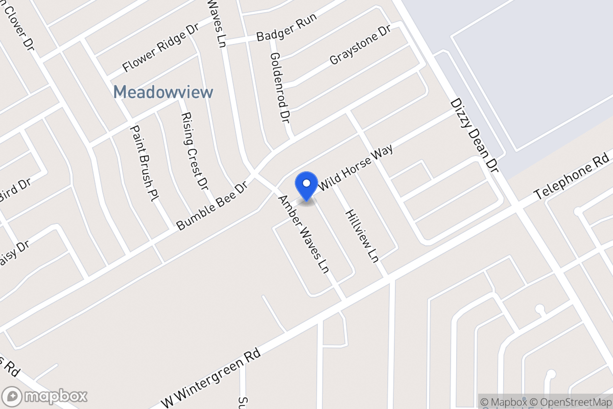 Map of 2840 Amber Waves Ln