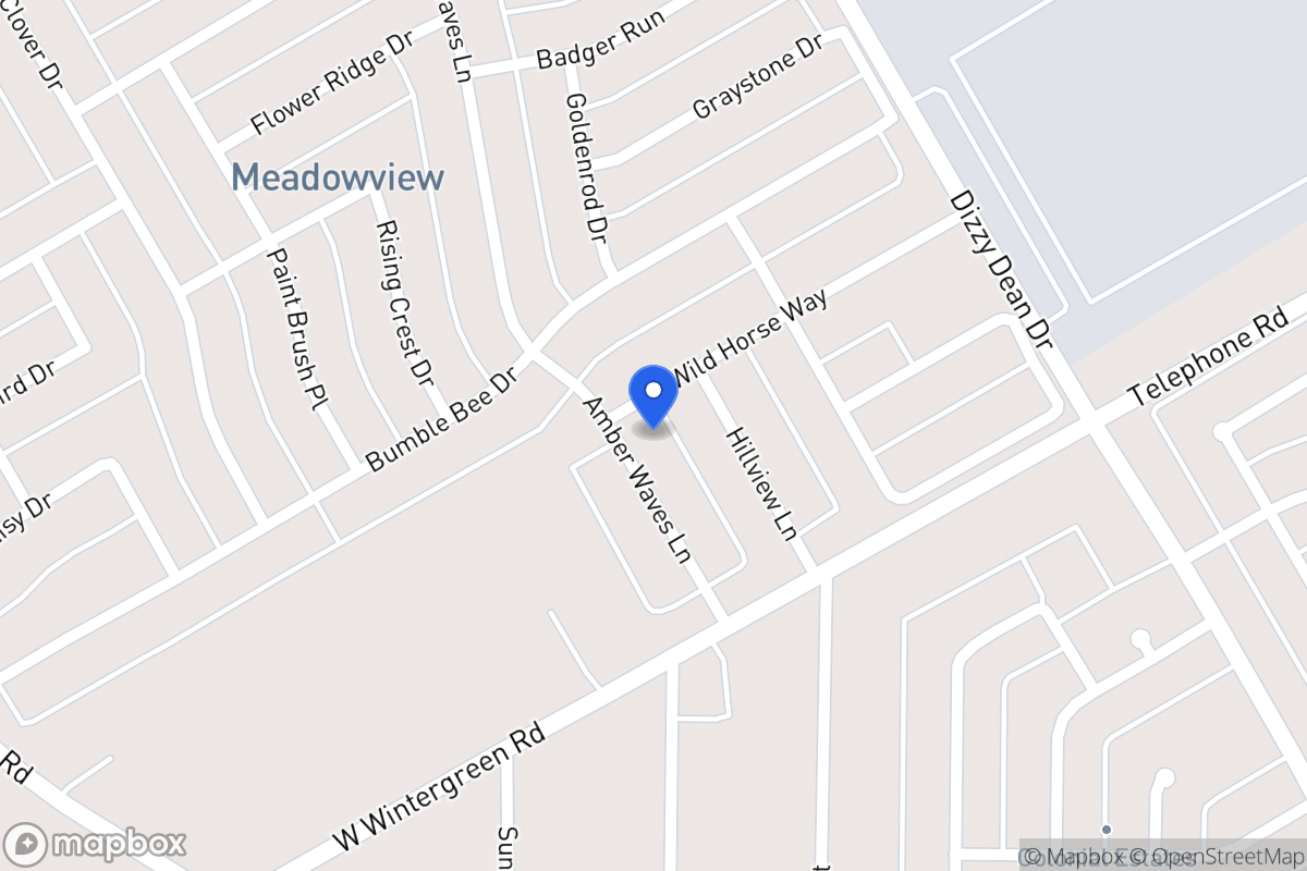Map of 2836 Amber Waves Ln