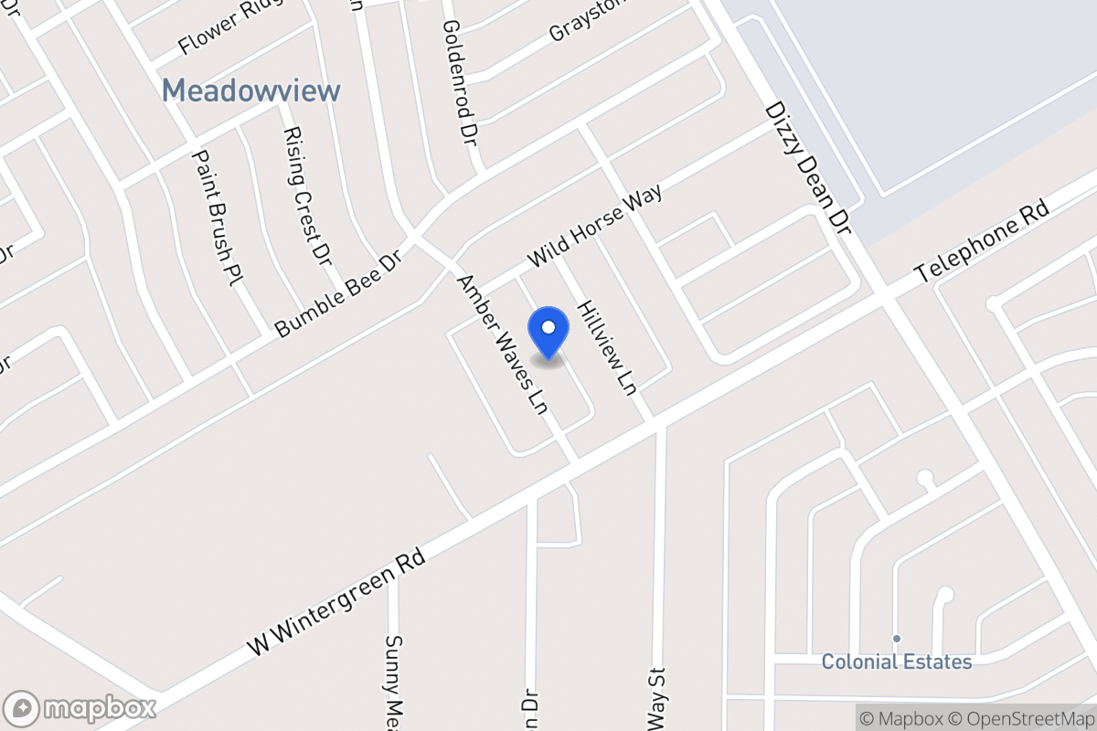 Map of 2820 Amber Waves Ln