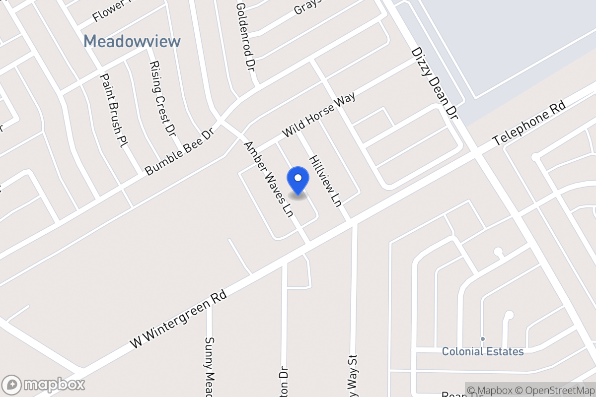 Map of 2816 Amber Waves Ln