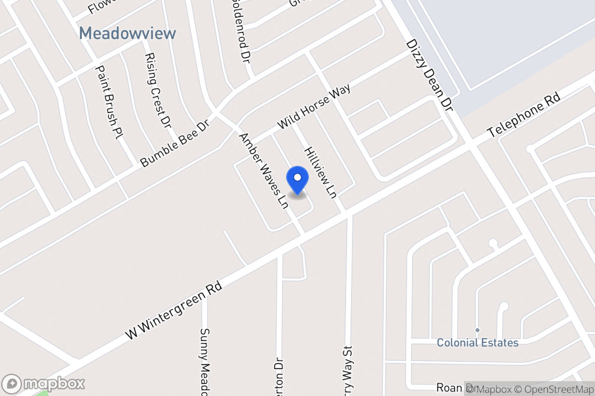 Map of 2812 Amber Waves Ln