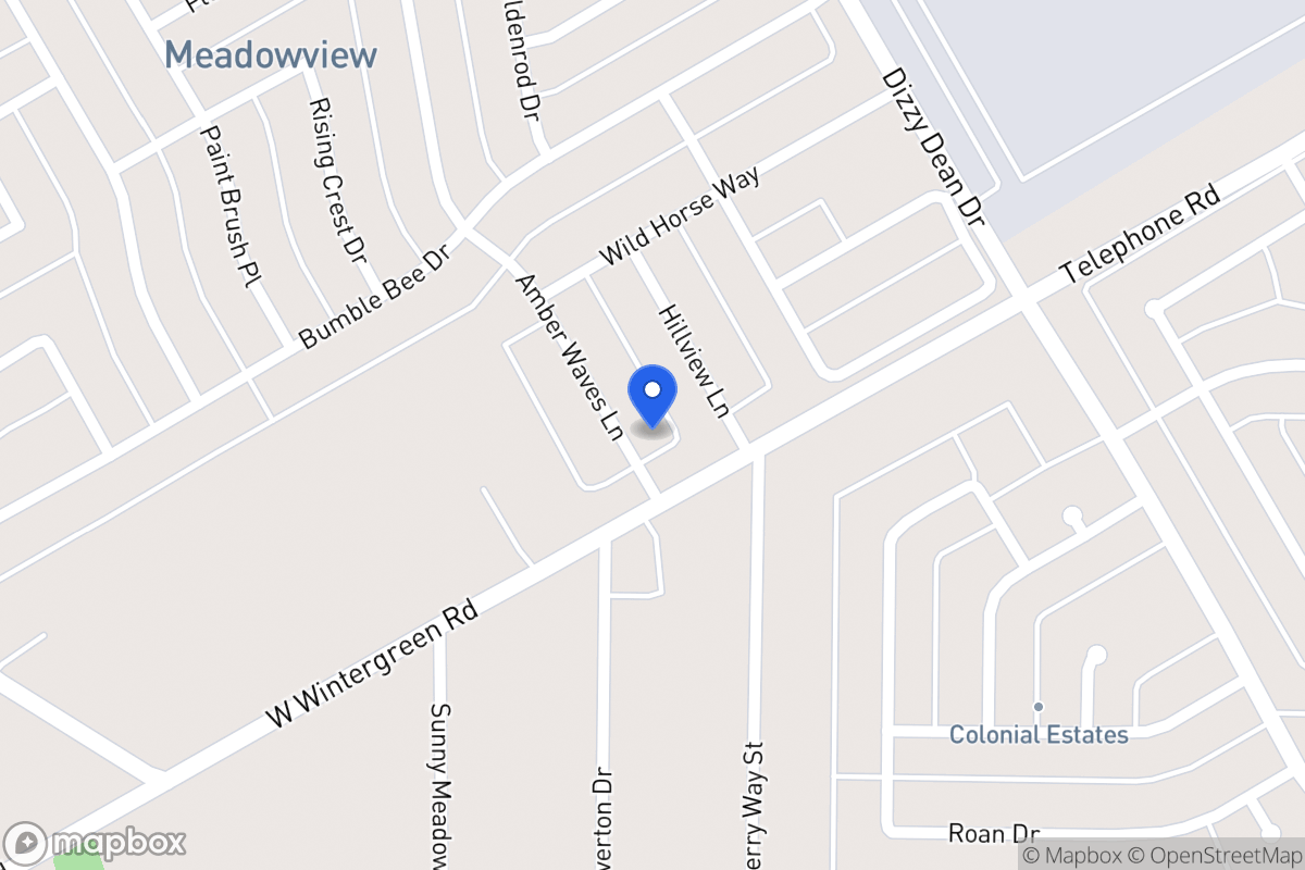 Map of 2808 Amber Waves Ln