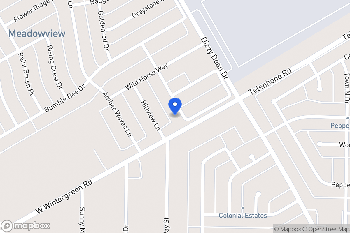 Map of 2805 Yellow Rose Ln