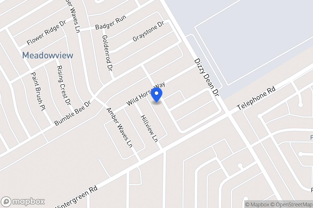 Map of 2829 Yellow Rose Ln