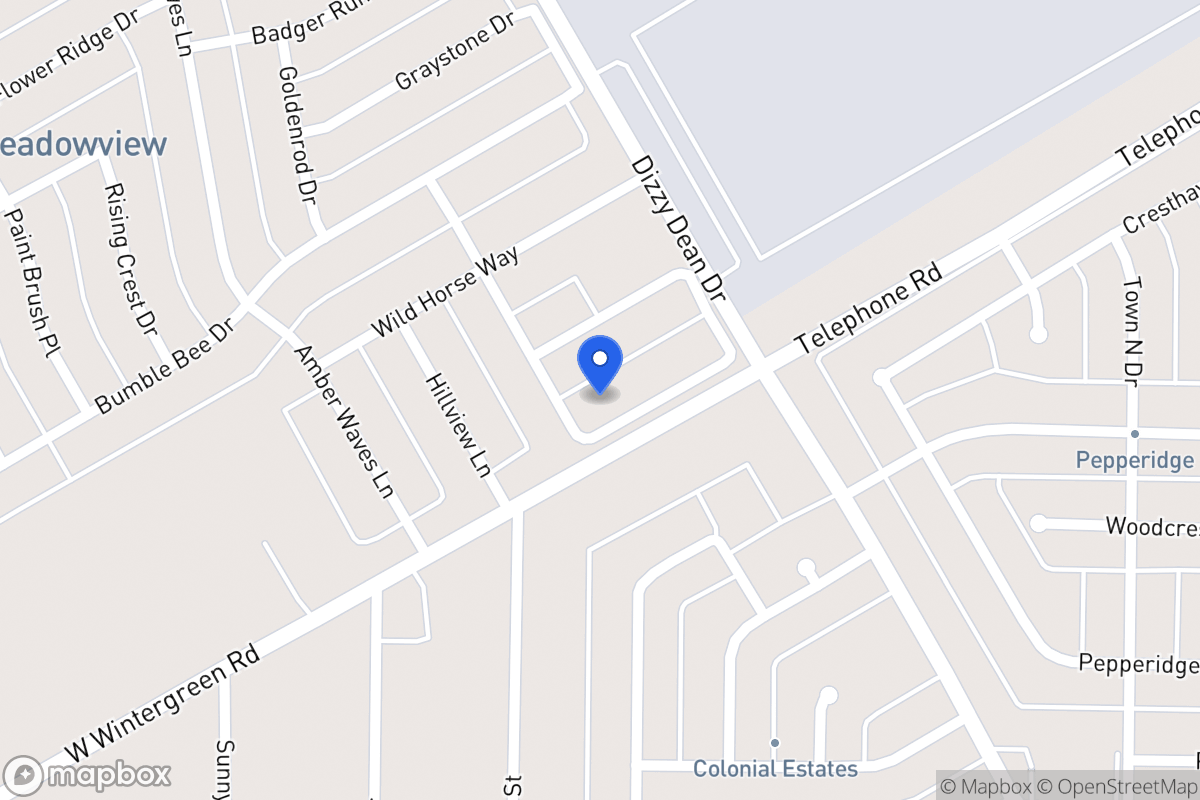 Map of 1027 Clear Stream Dr