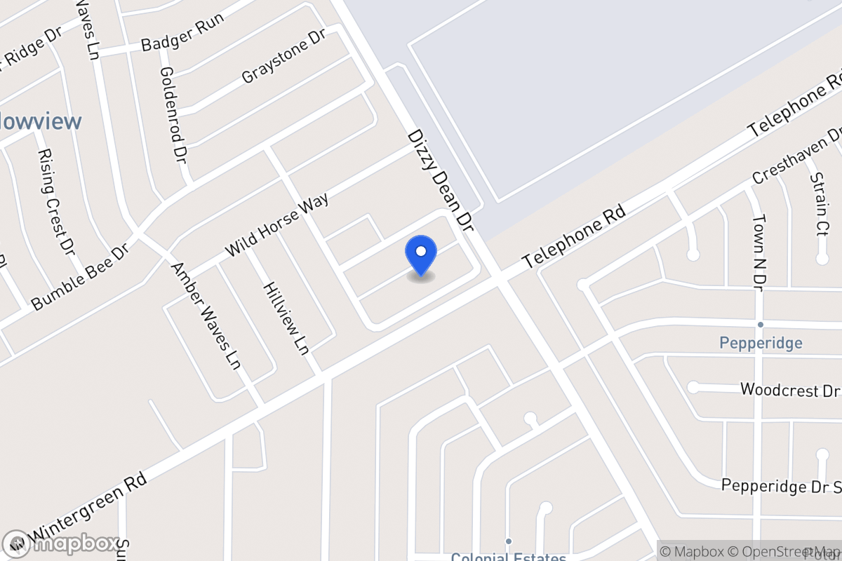 Map of 1015 Clear Stream Dr