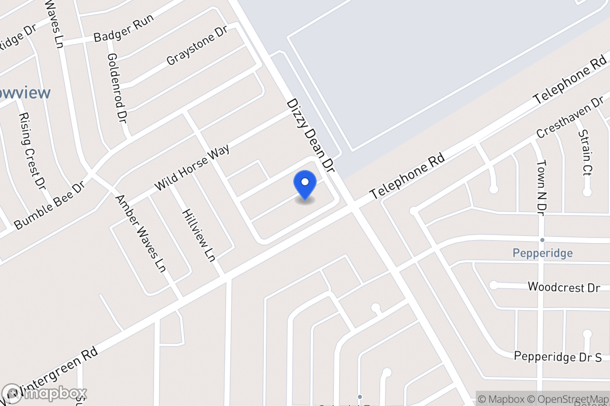 Map of 1011 Clear Stream Dr