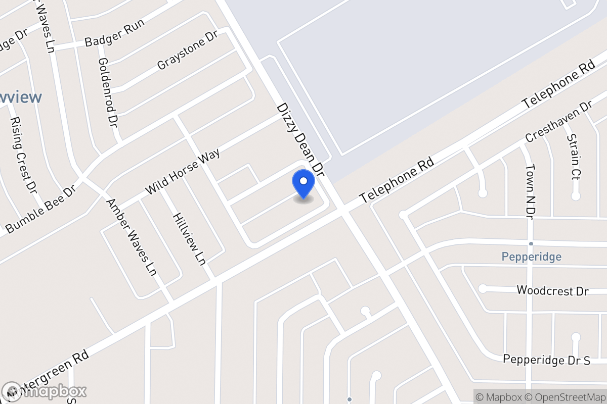 Map of 1007 Clear Stream Dr