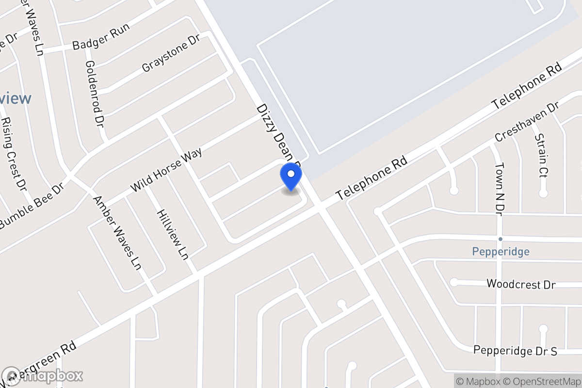 Map of 1003 Clear Stream Dr