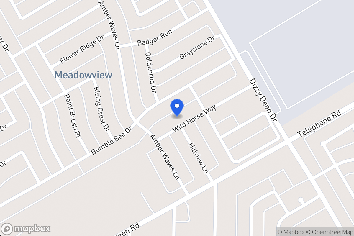 Map of 1053 Wild Horse Wy