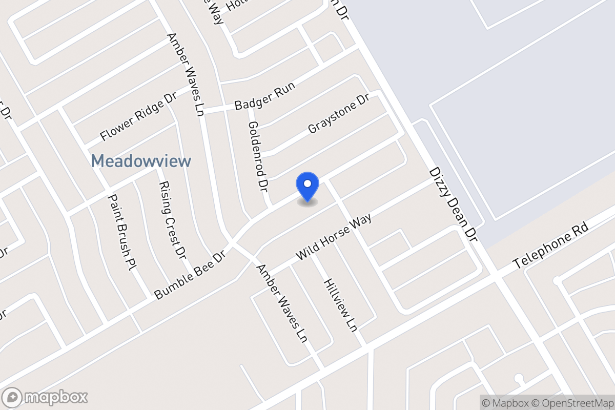 Map of 1044 Bumble Bee Dr