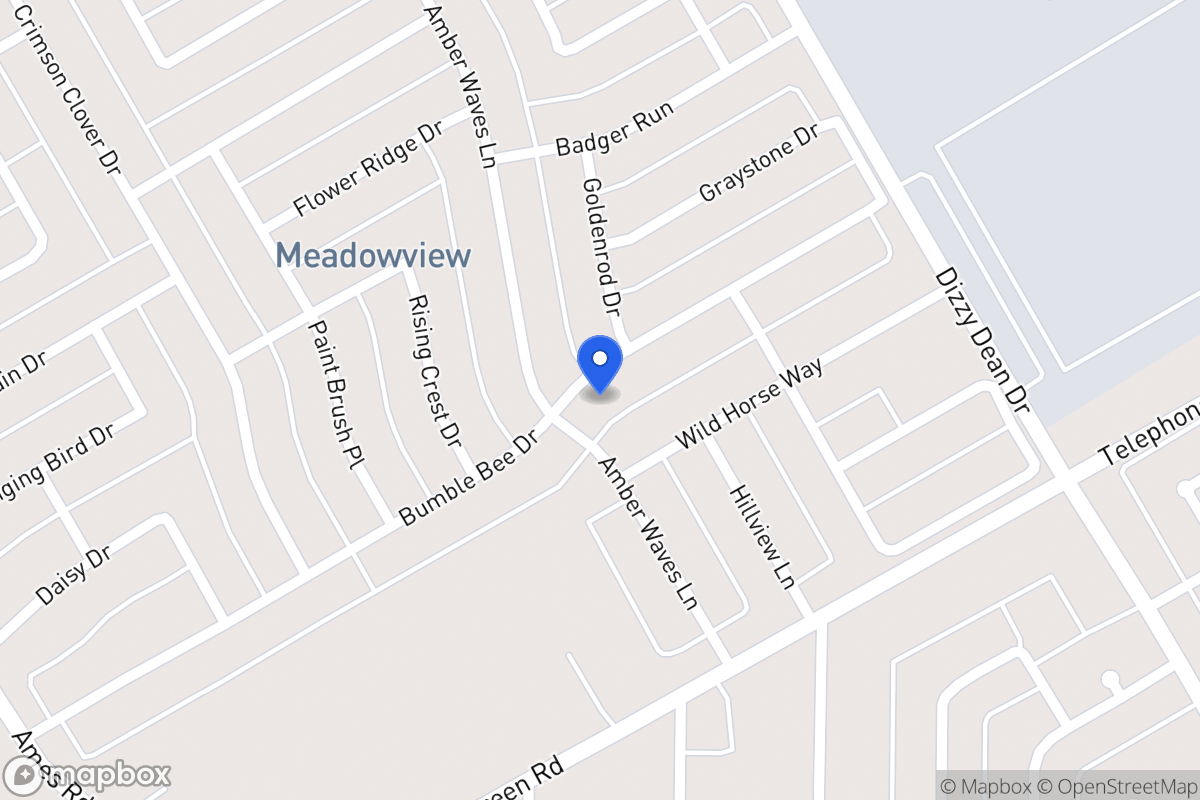 Map of 1068 Bumble Bee Dr