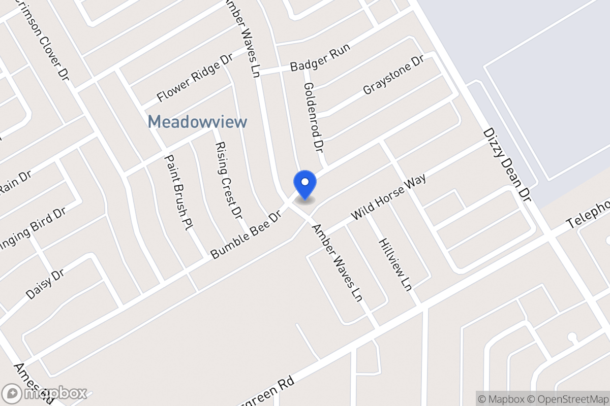 Map of 1072 Bumble Bee Dr