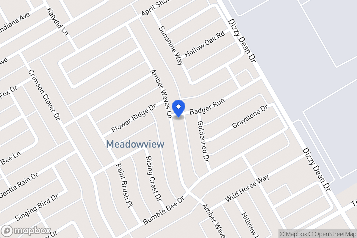 Map of 3028 Amber Waves Ln