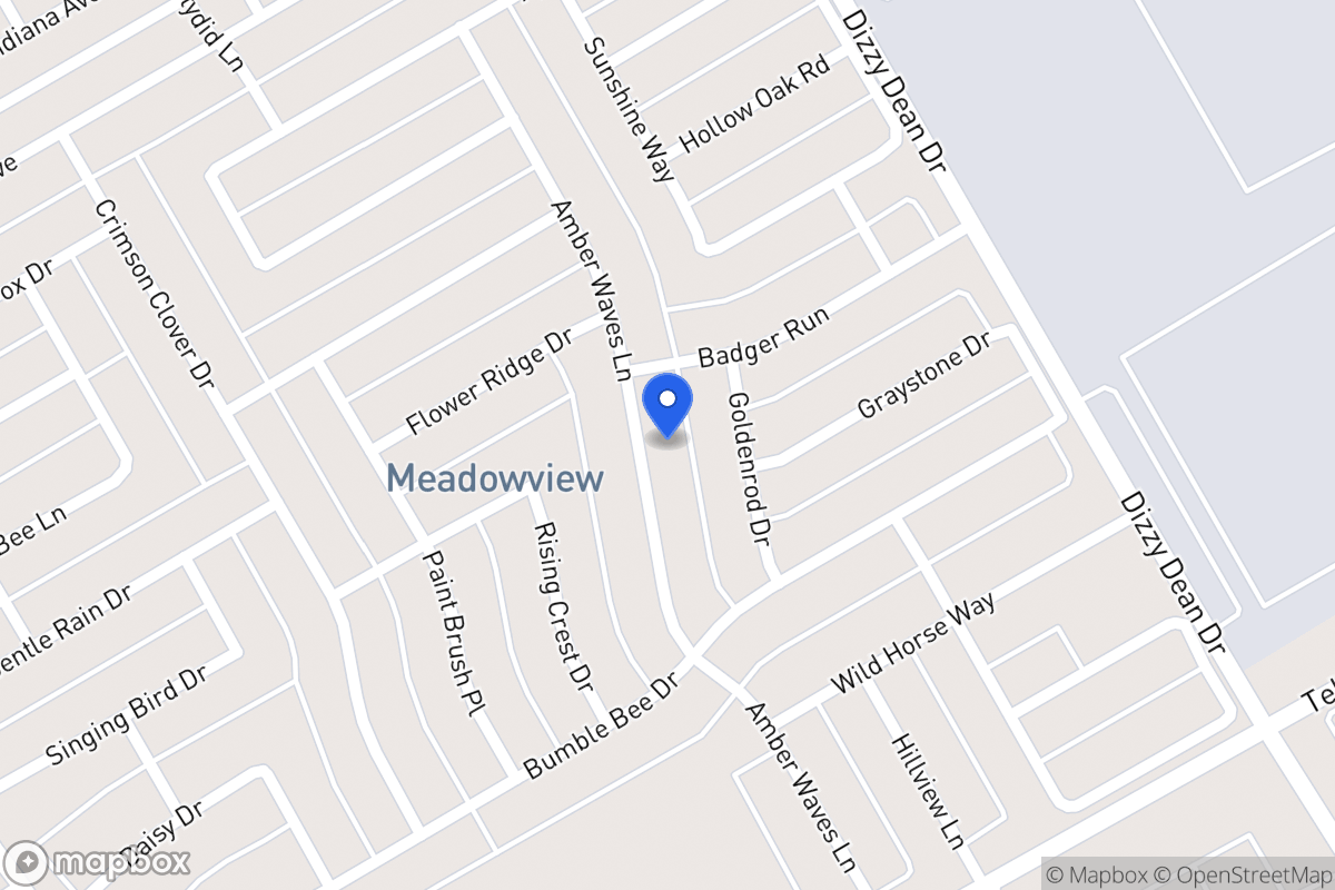 Map of 3016 Amber Waves Ln