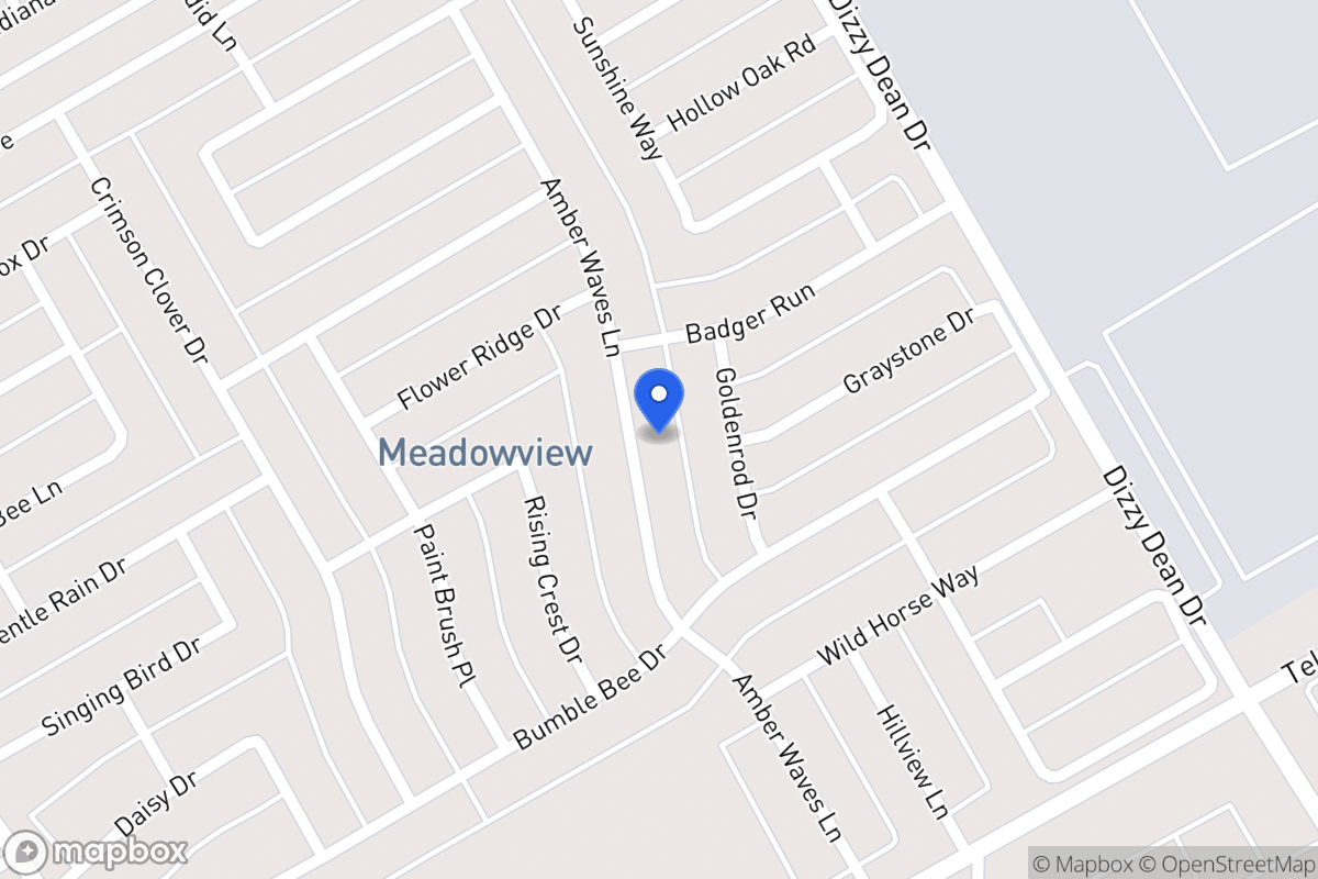 Map of 3012 Amber Waves Ln