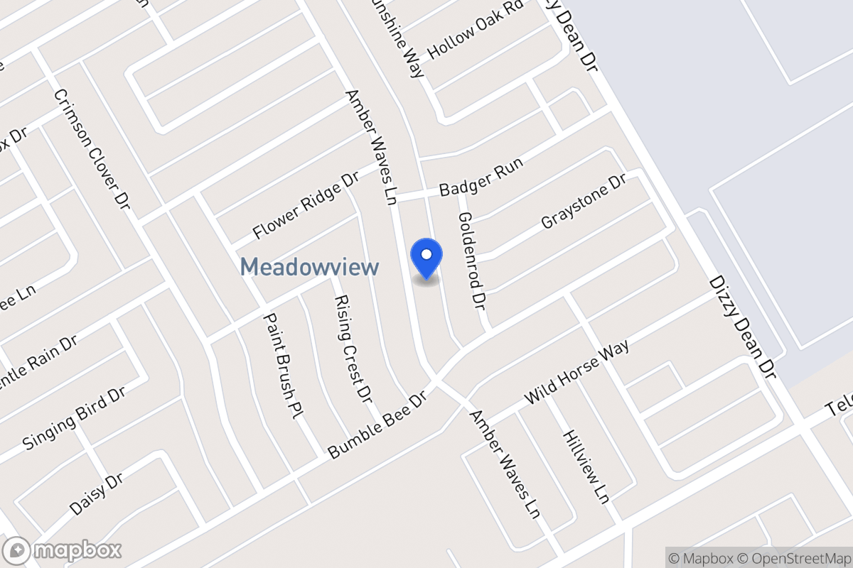 Map of 3004 Amber Waves Ln