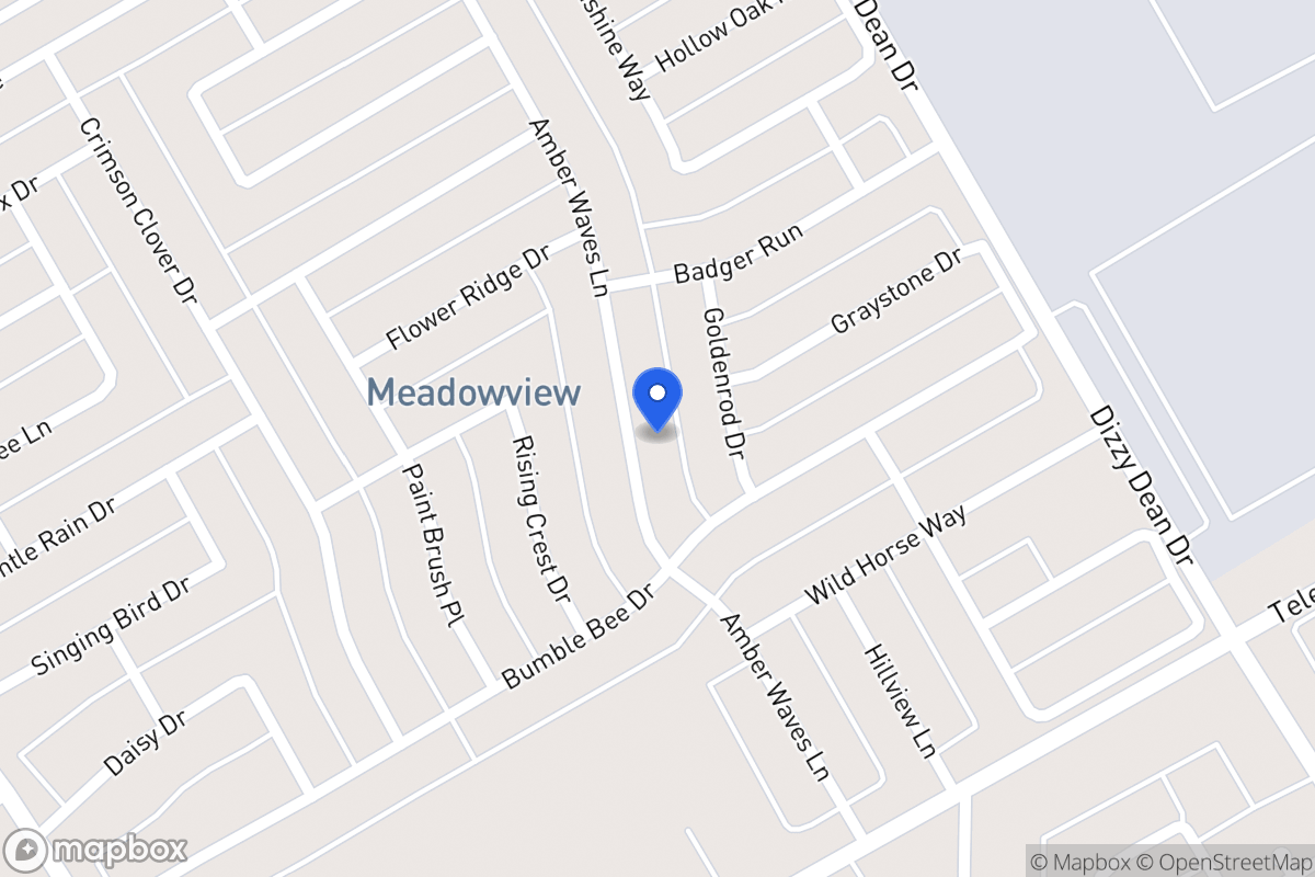 Map of 2934 Amber Waves Ln