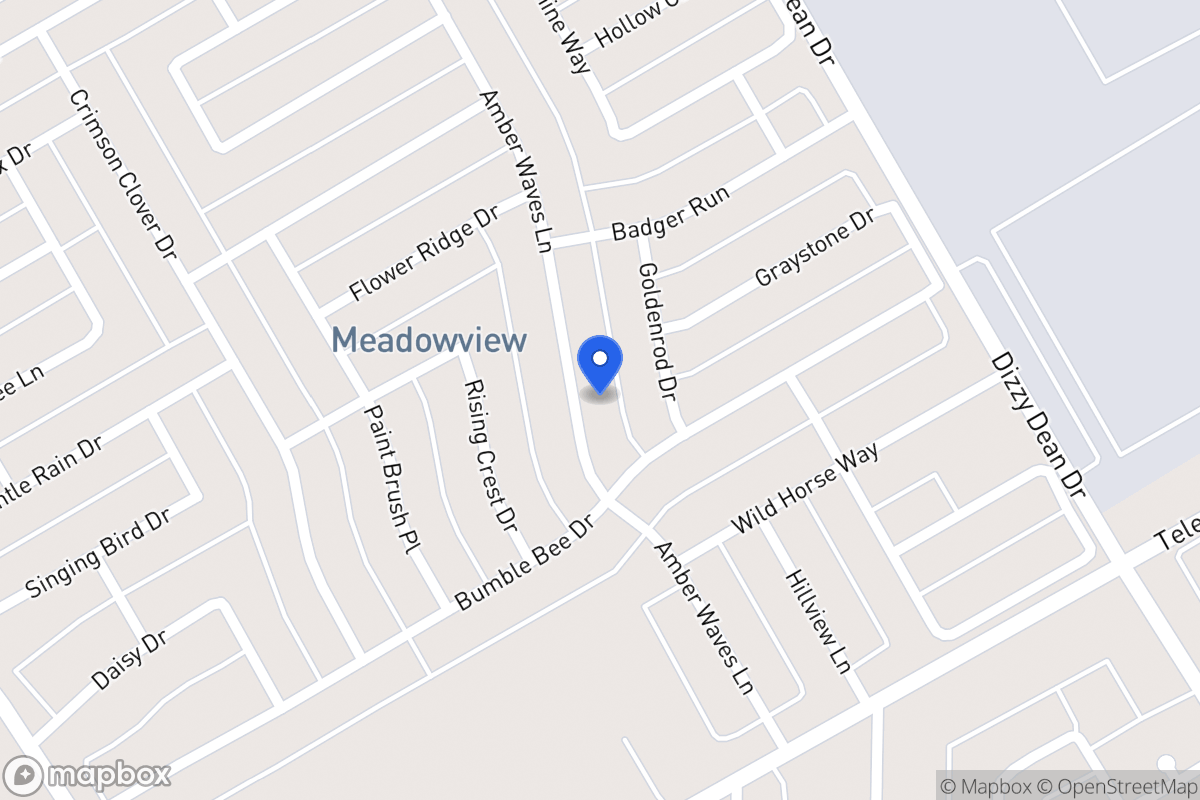 Map of 2930 Amber Waves Ln