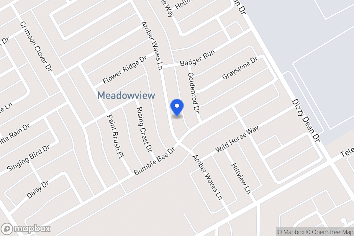 Map of 2916 Amber Waves Ln