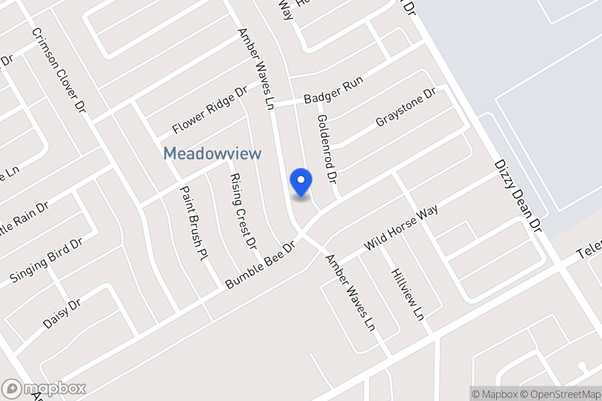 Map of 2912 Amber Waves Ln