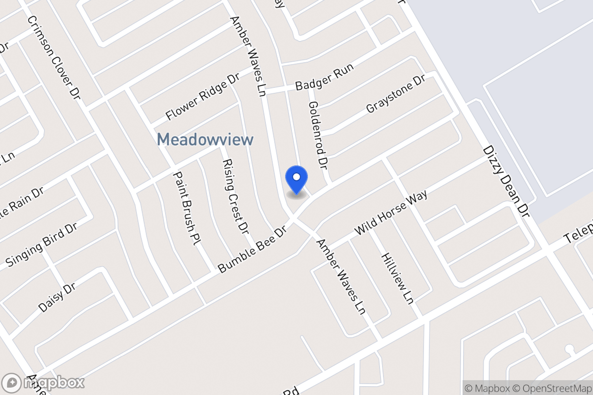 Map of 2906 Amber Waves Ln